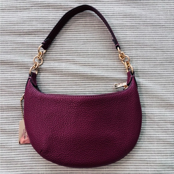 Coach Mini Payton Bag Wine - Picture 4 of 7